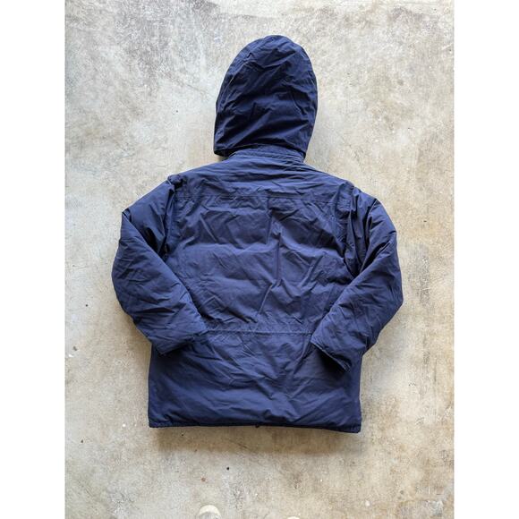 VTG 80s/90s Eddie Bauer Goose Down Ridgeline Gore-Tex Winter Hooded Jacket Large - Picture 2 of 10